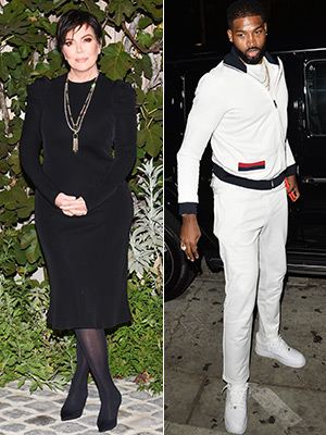 kris jenner tristan thompson