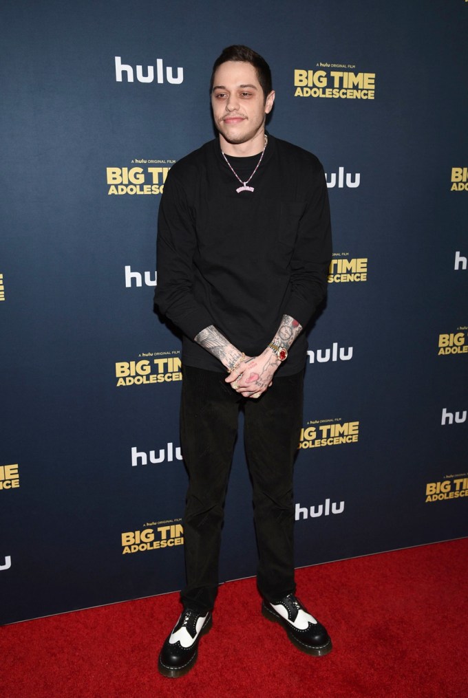 Pete Davidson at the ‘Big Time Adolescence’ Premiere