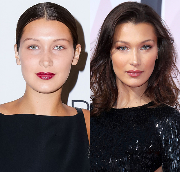 Bella Hadid Before/After