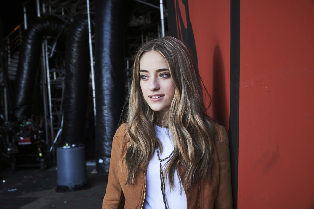 The Voice Winner Brynn Cartelli poses for a portait backstage at Universal Studios on May 23, 2018 in Los Angeles, California.