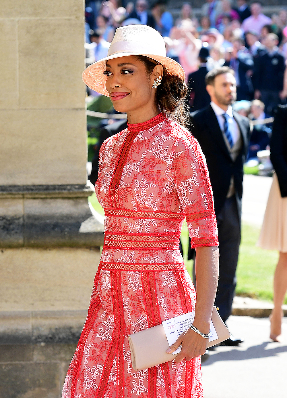 Gina Torres
The wedding of Prince Harry and Meghan Markle, Pre-Ceremony, Windsor, Berkshire, UK - 19 May 2018