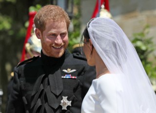 Prince Harry and Meghan Markle
The wedding of Prince Harry and Meghan Markle, Ceremony, St George's Chapel, Windsor Castle, Berkshire, UK - 19 May 2018