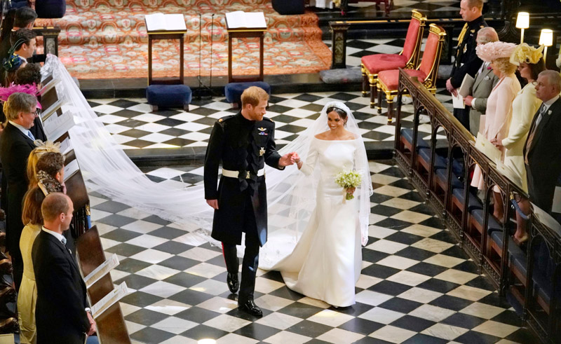 The wedding of Prince Harry and Meghan Markle, Ceremony, St George's Chapel, Windsor Castle, Berkshire, UK - 19 May 2018