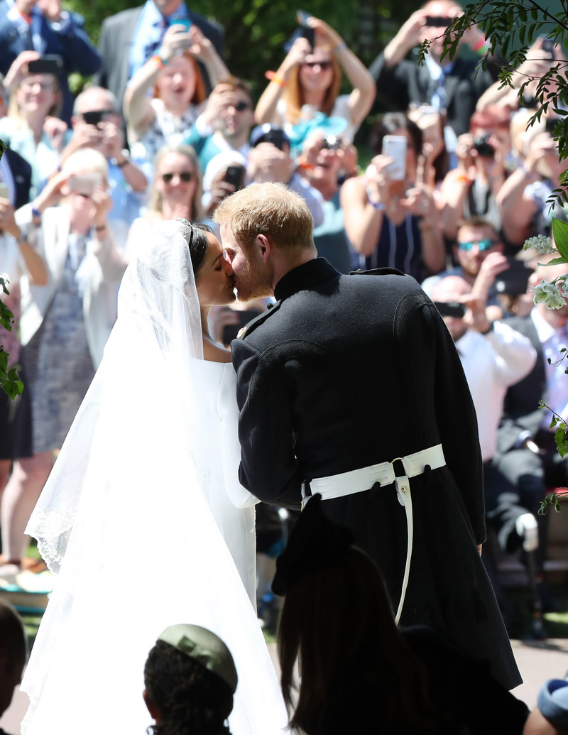 Prince Harry and Meghan Markle
The wedding of Prince Harry and Meghan Markle, Ceremony, St George's Chapel, Windsor Castle, Berkshire, UK - 19 May 2018