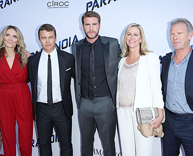 Samantha Hemsworth, Luke Hemsworth, Liam Hemsworth, Leonie Hemsworth, Craig Hemsworth'Paranoia' film premiere, Los Angeles, America - 08 Aug 2013