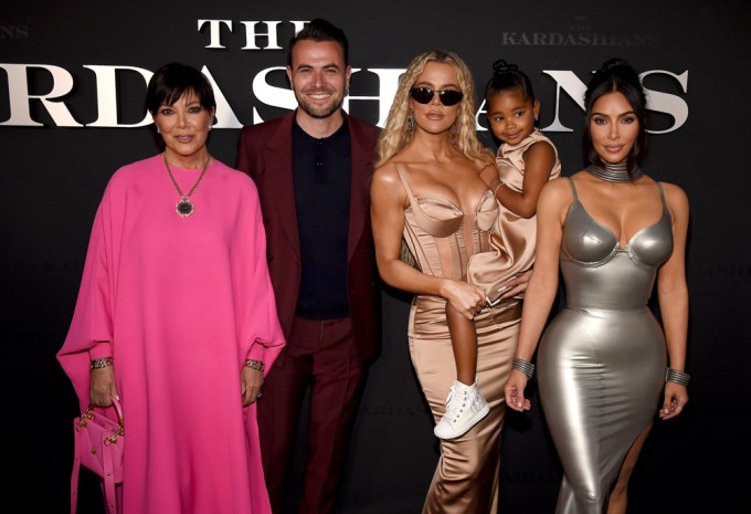 True Thompson Attends ‘The Kardashians’ Premiere