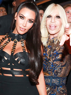 Kim Kardashian, Donatella Versace