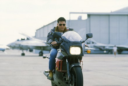 No Merchandising. Editorial Use Only. No Book Cover Usage.
Mandatory Credit: Photo by Paramount/Kobal/REX/Shutterstock (5886113bk)
Tom Cruise
Top Gun - 1986
Director: Tony Scott
Paramount
USA
Scene Still
Top Gun