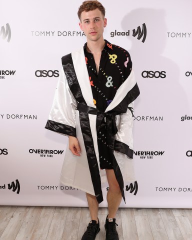 NEW YORK, NY - JUNE 24:  Tommy Dorfman and Overthrow Boxing Club host a NYC Pride Party benefiting GLAAD at Overthrow Underground Boxing Club on June 24, 2018 in New York City.  (Photo by Cindy Ord/Getty Images for Tommy Dorfman x ASOS x GLAAD)