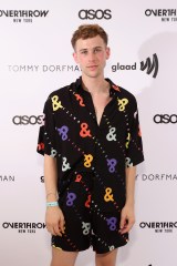 NEW YORK, NY - JUNE 24:  Tommy Dorfman and Overthrow Boxing Club host a NYC Pride Party benefiting GLAAD at Overthrow Underground Boxing Club on June 24, 2018 in New York City.  (Photo by Cindy Ord/Getty Images for Tommy Dorfman x ASOS x GLAAD)