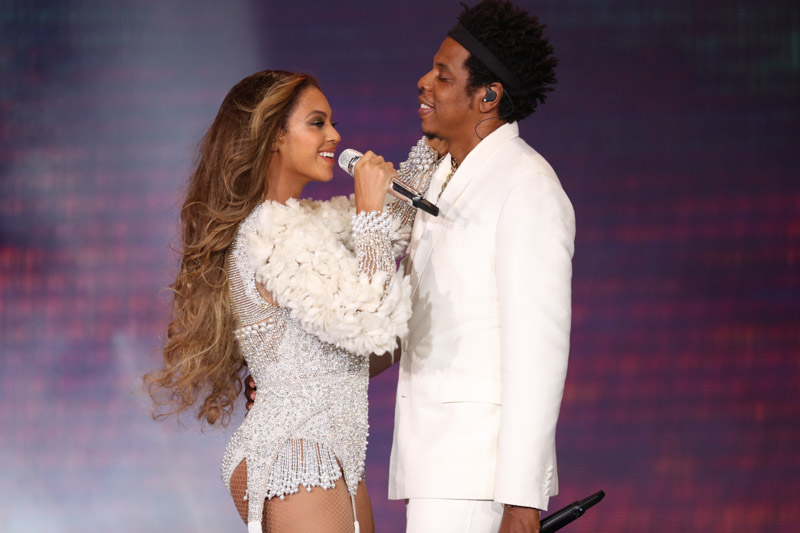 Beyonce Knowles and Jay ZBeyonce and Jay-Z in concert, 'On The Run II Tour', Houston, USA - 15 Sep 2018