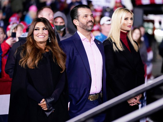 Donald Trump Jr., Kimberly Guilfoyle & Ivanka Trump