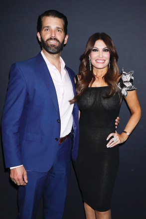 Donald Trump Jnr. and Kimberly Guilfoyle in the front row
Zang Toi show, Front Row, Fall Winter 2019, New York Fashion Week, USA - 13 Feb 2019