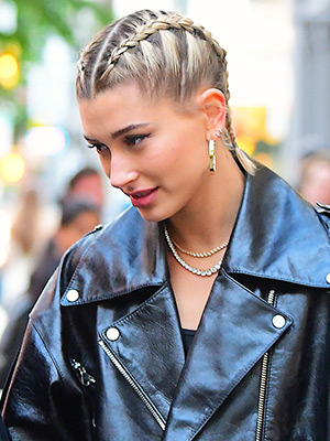 hailey baldwin braids