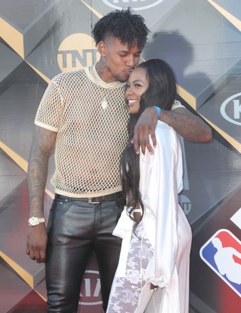 SANTA MONICA, CA - JUNE 25: Celebrity arrival at the 2018 NBA Awards at Barker Hangar on June 25, 2018 in Santa Monica, California

Pictured: Nick Young,Keonna Green
Ref: SPL5006418 260618 NON-EXCLUSIVE
Picture by: @ParisaMichelle / SplashNews.com

Splash News and Pictures
Los Angeles: 310-821-2666
New York: 212-619-2666
London: 0207 644 7656
Milan: +39 02 4399 8577
photodesk@splashnews.com

World Rights