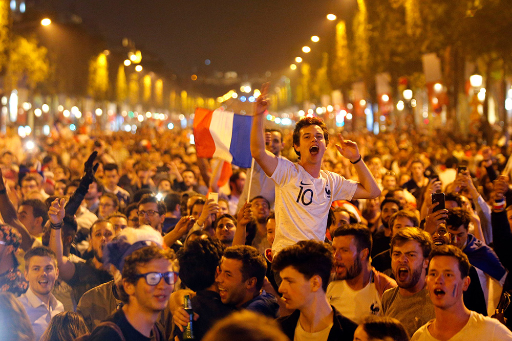 WCup Soccer, Paris, France - 10 Jul 2018