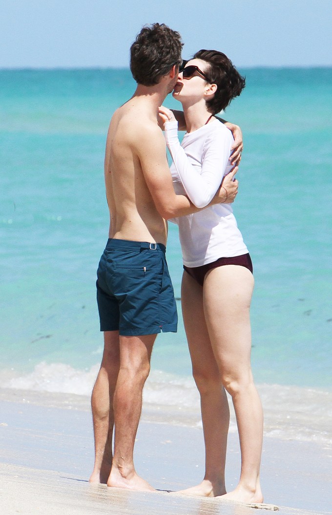 Anne Hathaway & Adam Shulman