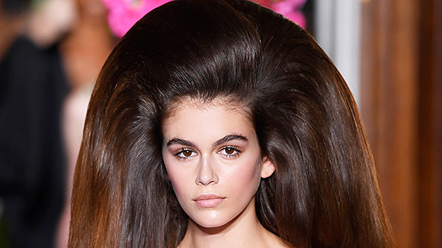 kaia gerber hair valentino