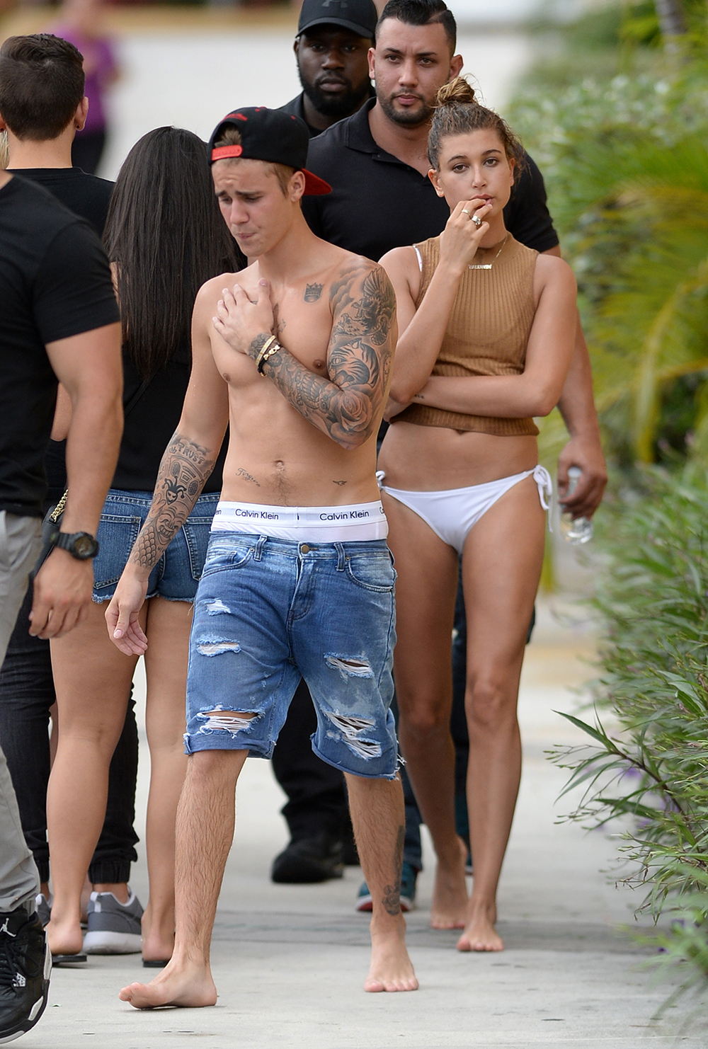 EXCLUSIVE: Singer Justin Bieber and rumored girlfriend Hailey Baldwin look very much a couple as they go for a ride on a jet ski at Mandarin Oriental hotel in Miami, Florida. Justin Bieber visits Miami to meet up model Hailey Baldwin. The pop star arrived to the model's hotel where he picked her up and drove to his hotel where the two of them were seen hanging out by the pool before jet skiing. 14 Jun 2015 Pictured: Justin Bieber; Hailey Baldwin. Photo credit: MEGA TheMegaAgency.com +1 888 505 6342 (Mega Agency TagID: MEGA476139_005.jpg) [Photo via Mega Agency]