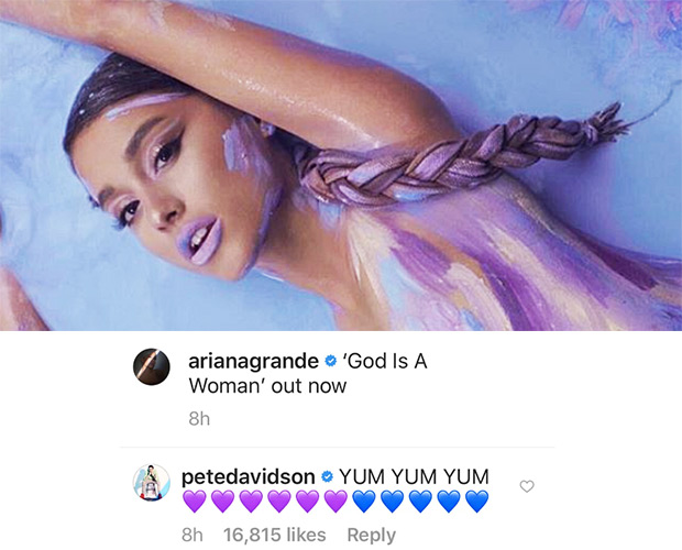 Pete Davidson Ariana Grande