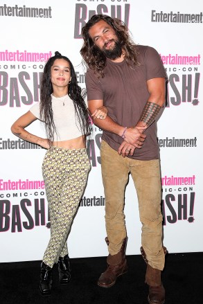 Zoe Kravitz and Jason Momoa
Entertainment Weekly party, Comic-Con International, San Diego, USA - 21 Jul 2018