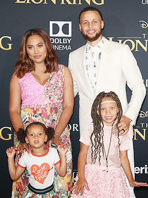 Ayesha Curry, Steph Curry, Ryan Curry, Riley Curry