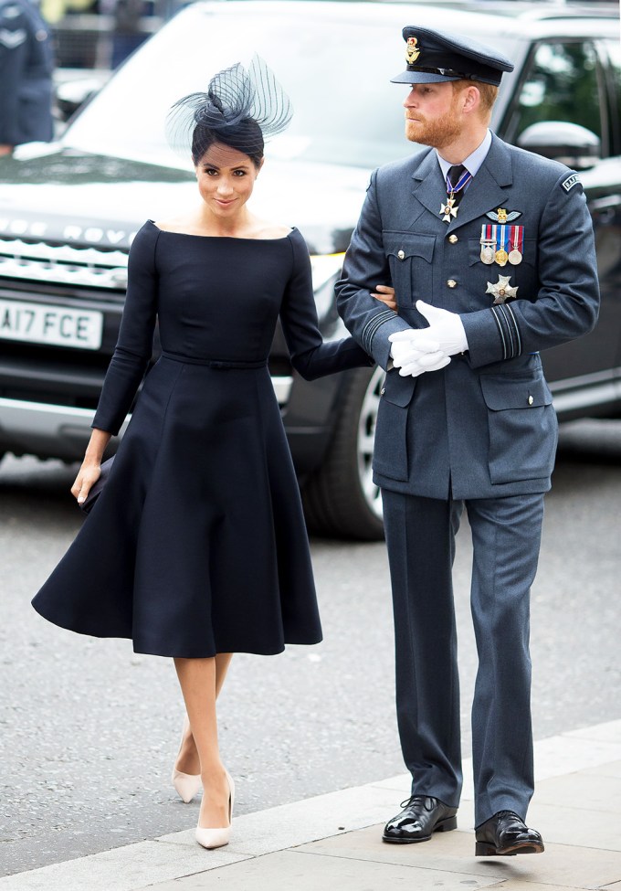 Meghan Duchess of Sussex In Black