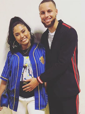 ayesha steph curry 3rd child family pic