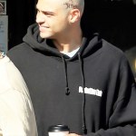 Los Feliz,   - *EXCLUSIVE*  - Actor Noah Centineo has a day with friends as he keeps his new shaved head under a black hoodie.Pictured: Noah CentineoBACKGRID USA 22 AUGUST 2022 BYLINE MUST READ: BACKGRIDUSA: +1 310 798 9111 / usasales@backgrid.comUK: +44 208 344 2007 / uksales@backgrid.com*UK Clients - Pictures Containing ChildrenPlease Pixelate Face Prior To Publication*