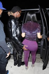 Santa Monica, CA  - *EXCLUSIVE*  - Cardi B gets an early start celebrating her 29th birthday with her hubby Offset and family at Giorgio Baldi in Santa Monica. Cardi is very animated as she steps out stunning in an all-purple monochromatic look.

Pictured: Cardi B, Offset

BACKGRID USA 11 OCTOBER 2021 

USA: +1 310 798 9111 / usasales@backgrid.com

UK: +44 208 344 2007 / uksales@backgrid.com

*UK Clients - Pictures Containing Children
Please Pixelate Face Prior To Publication*