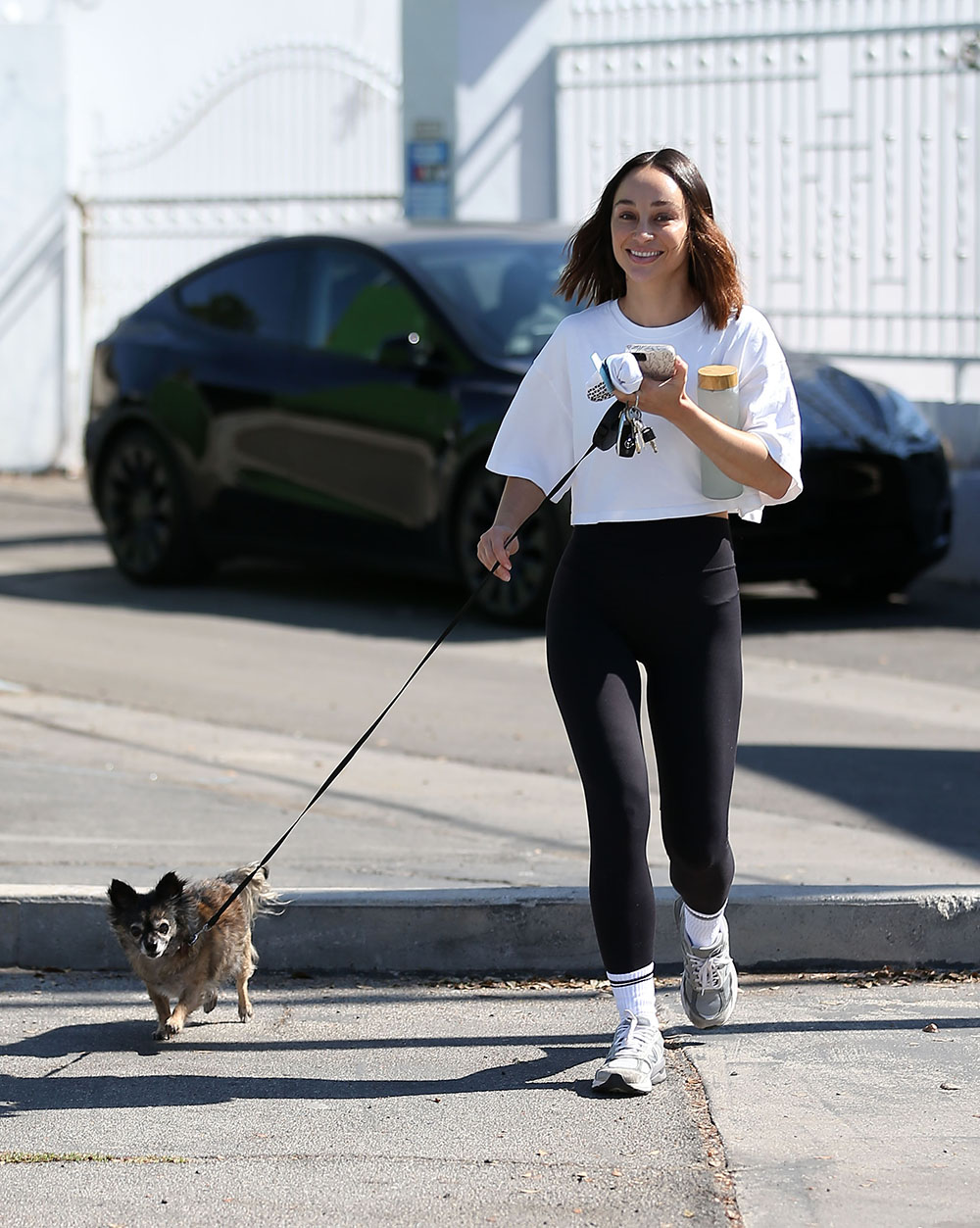 Cara Santana walking her dog after pilates class.

Pictured: Cara Sanatana
Ref: SPL5495178 171022 NON-EXCLUSIVE
Picture by: TheCelebrityFinder / SplashNews.com

Splash News and Pictures
USA: +1 310-525-5808
London: +44 (0)20 8126 1009
Berlin: +49 175 3764 166
photodesk@splashnews.com

World Rights