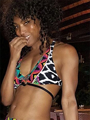 Angela Bassett 60 birthday bikini