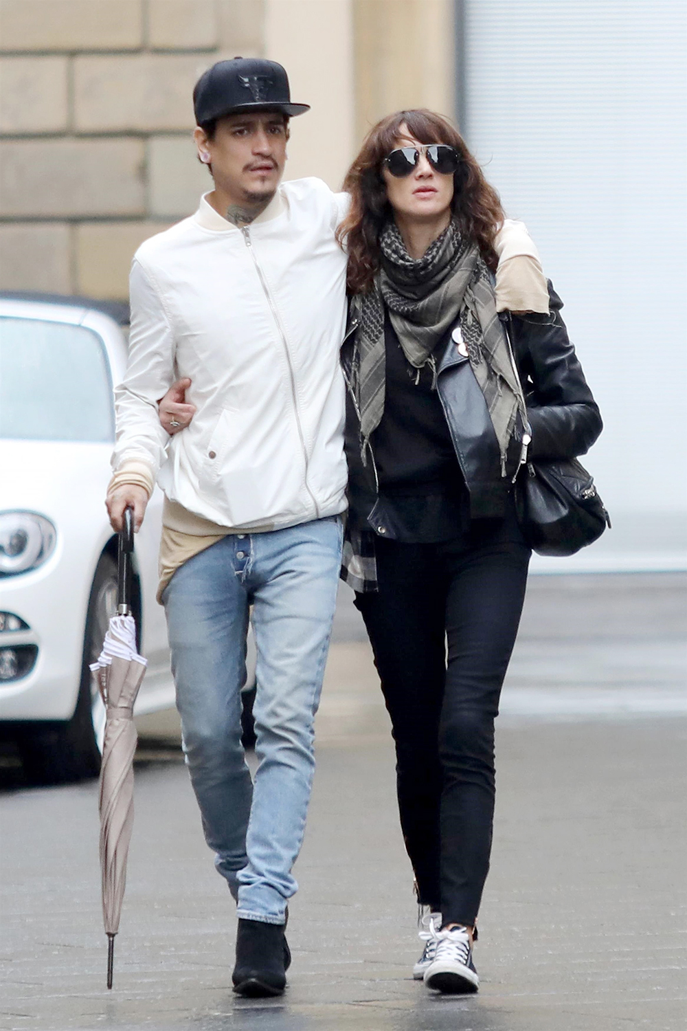 ** RIGHTS: ONLY UNITED STATES, UNITED KINGDOM, AUSTRALIA, CANADA, SOUTH AFRICA, NEW ZEALAND ** Florence, ITALY  - *EXCLUSIVE*  - Asia Argento steps out in Italy to do some sight seeing with her new partner Franco Elias in beautiful Florence. Asia who dated the late chef and travel show host, Anthony Bourdain appeared happy once again alongside her new beau. The stunning Italian actress was recently replaced on X Factor Italy due to the  sexual assault allegations against her involving Jimmy Bennett, her one time co-star. **SHOT ON 10/6/18**

Pictured: Asia Argentero, Franco Elias

BACKGRID USA 12 OCTOBER 2018 

BYLINE MUST READ: ToscanaPhotos / BACKGRID

USA: +1 310 798 9111 / usasales@backgrid.com

UK: +44 208 344 2007 / uksales@backgrid.com

*UK Clients - Pictures Containing Children
Please Pixelate Face Prior To Publication*