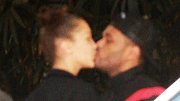 bella hadid the weeknd kissing date