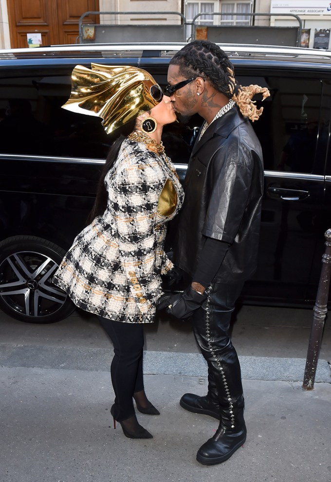 Cardi B & Offset in Paris