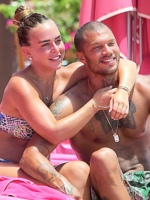Jeremy meeks chloe green baby 1st pic