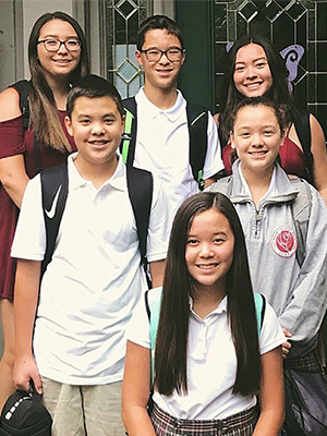 gosselin kids first day school pic