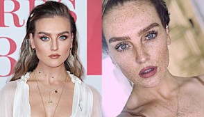 Perrie Edwards With & Without Freckles
