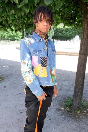 Swae Lee in the front row
Louis Vuitton show, Front Row, Spring Summer 2019, Paris Fashion Week Men's, France - 21 Jun 2018