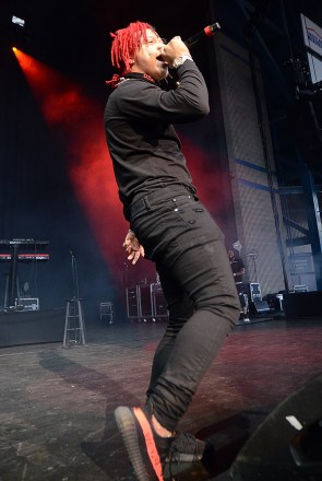 Rap artist Trippie Redd performs live at Henry Maier Festival Park during Summerfest in Milwaukee, Wisconsin
Music 2018 Summerfest Music Festival, Milwaukee, USA - 03 Jul 2018