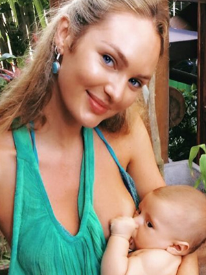 candice swanepoel breastfeeding