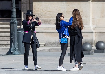 ** RIGHTS: ONLY UNITED STATES, AUSTRALIA, CANADA, NEW ZEALAND ** Paris, FRANCE  - *EXCLUSIVE*  - Catherine Zeta Jones, accompanied by her parents Patricia and David, and daughter Carys, walk around the Eiffel Tower and Louvre. Later, the group enjoyed lunch at restaurant "Les Deux Magots."

Pictured: Catherine Zeta Jones, Patricia Fair, Carys Zeta Douglas 

BACKGRID USA 11 MARCH 2019 

BYLINE MUST READ: Best Image / BACKGRID

USA: +1 310 798 9111 / usasales@backgrid.com

UK: +44 208 344 2007 / uksales@backgrid.com

*UK Clients - Pictures Containing Children
Please Pixelate Face Prior To Publication*