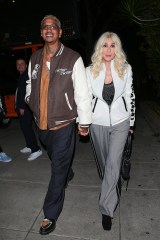 Beverly Hills, CA - *EXCLUSIVE* Cher and Alexander Edwards arrive hand in hand for a pre-Grammy party at Matsuhisa restaurant in Beverly Hills. Pictured: Cher, Alexander Edwards BACKGRID USA 3 FEBRUARY 2023 BYLINE MUST READ: The Hollywood JR / BACKGRID USA: +1 310 798 9111 / usasales@backgrid.com UK: +44 208 344 2007 / uksales@backgrid.com *UK Clients - Pictures Containing Children Please Pixelate Face Prior To Publication*