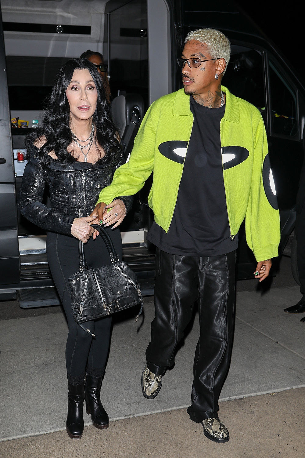 Cher and AE attend Drake's star-studded Super Bowl party in Arizona!