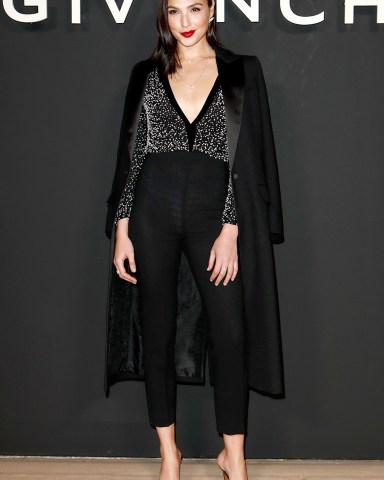 Gal GadotGivenchy show, Arrivals, Fall Winter 2019, Paris Fashion Week, France - 03 Mar 2019Wearing Givenchy