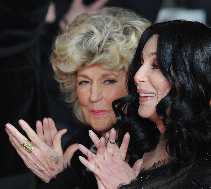 Cher & her mom in Hollywood