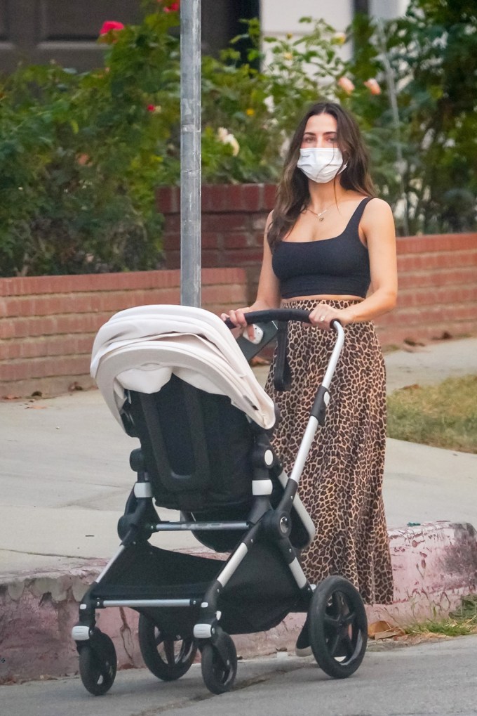 Jenna Dewan Goes For A Stroll