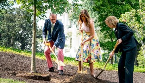 Melania Trump Gardening Heels