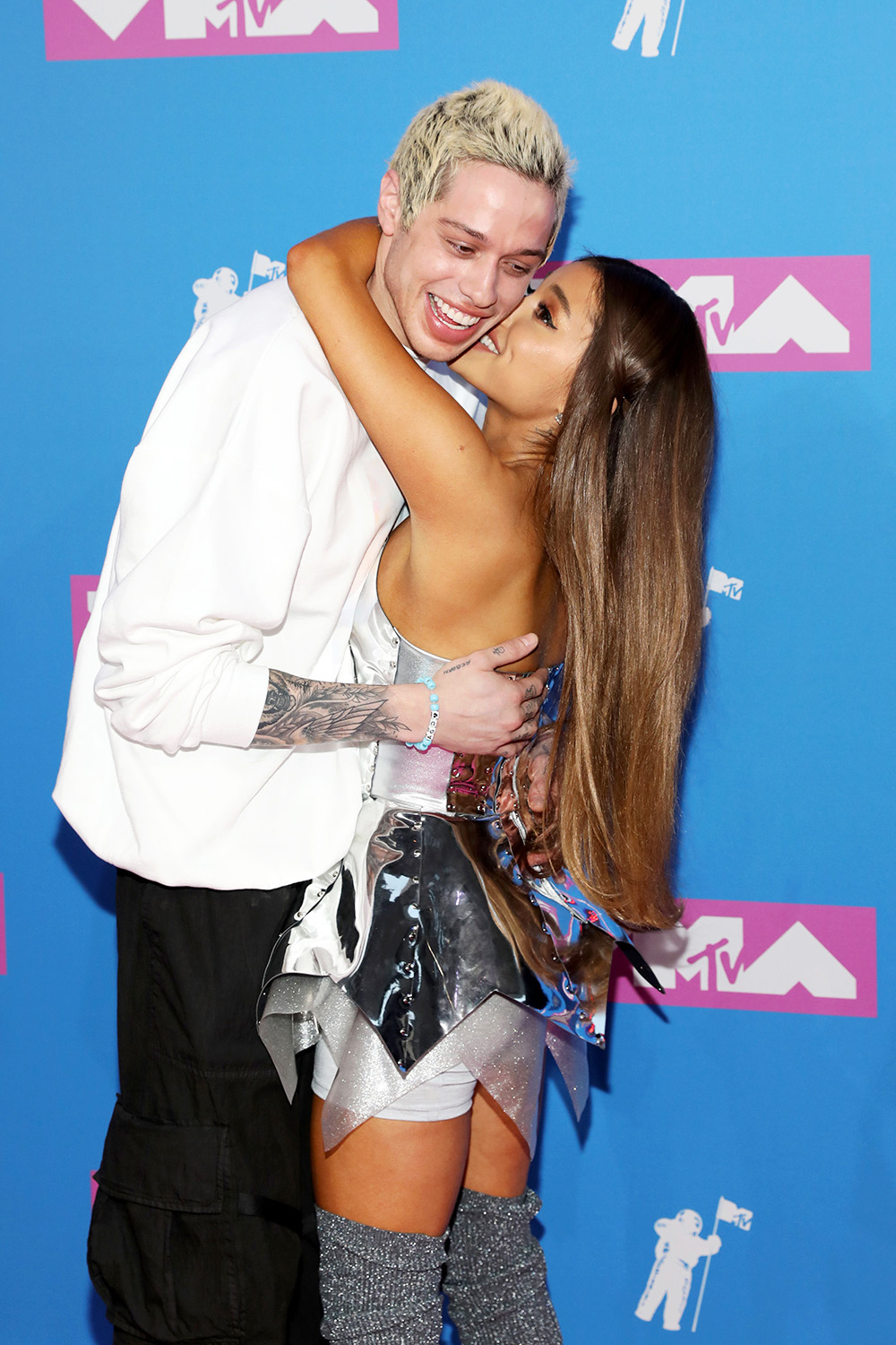 Pete Davidson and Ariana Grande
MTV Video Music Awards, Arrivals, New York, USA - 20 Aug 2018