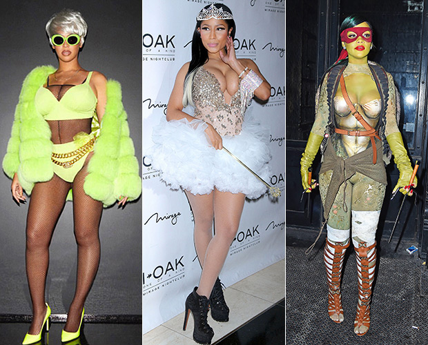 rihanna nicki minaj beyonce sexy halloween costumes